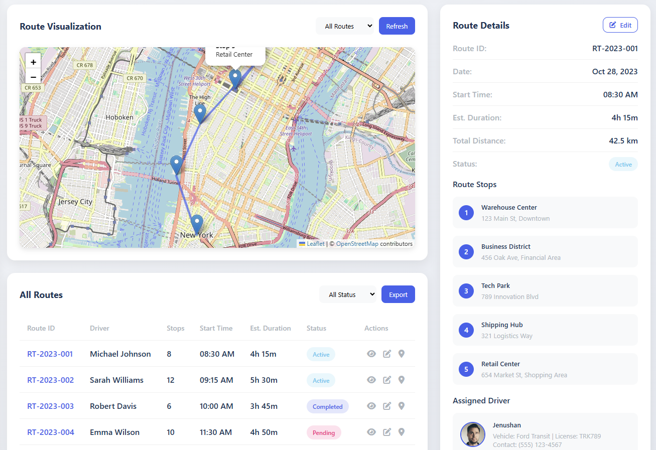 Route Management